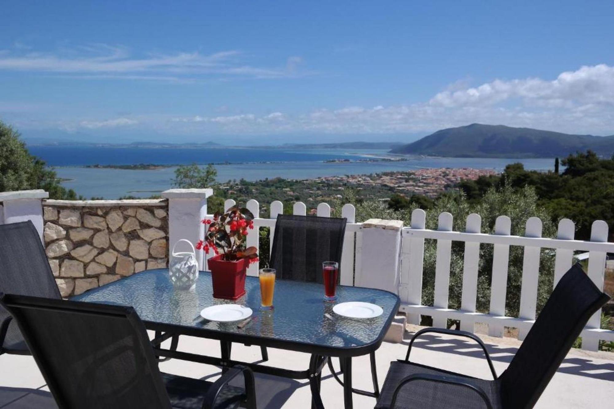 Eris Villa - Amazing View In Lefkada Frínion Zewnętrze zdjęcie