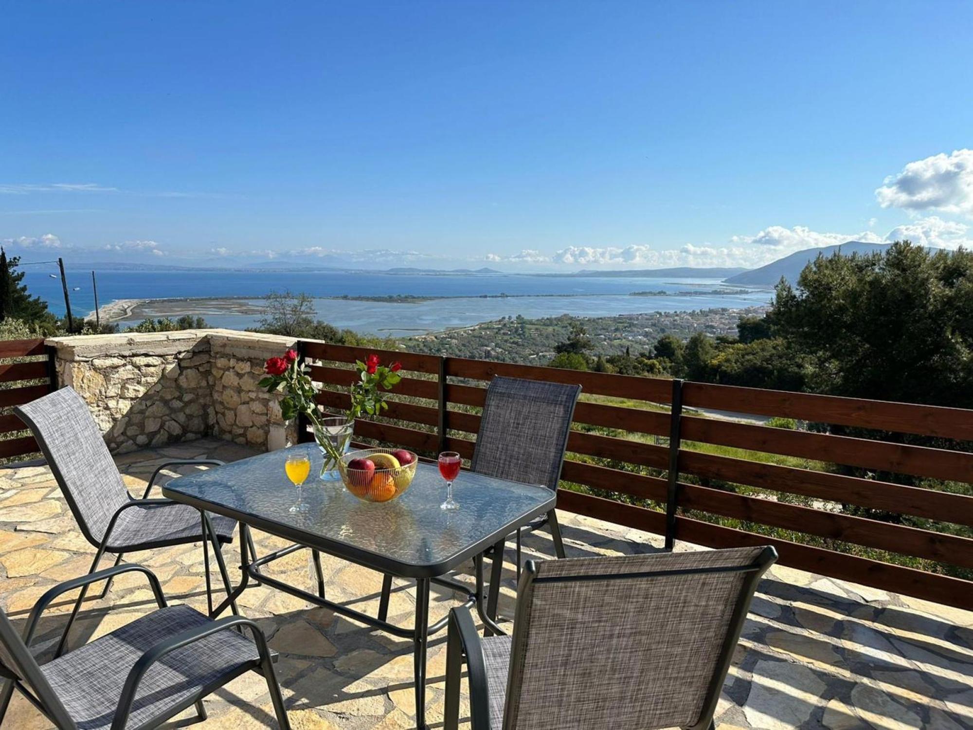 Eris Villa - Amazing View In Lefkada Frínion Zewnętrze zdjęcie